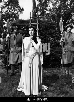 ELIZABETH TAYLOR, Ivanhoe, 1952 Foto Stock