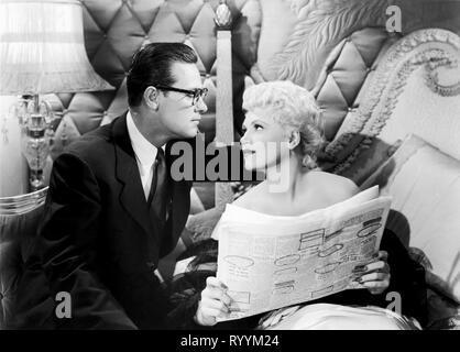 WILLIAM HOLDEN, Judy Holliday, nato ieri, 1950 Foto Stock