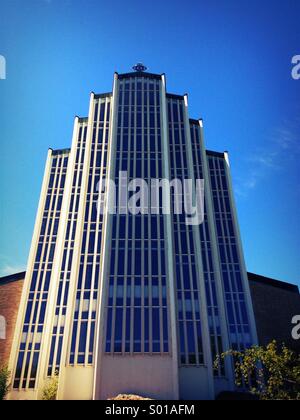 Uppenbarelsekyrkan Aspudden vicino a Stoccolma. Foto Stock