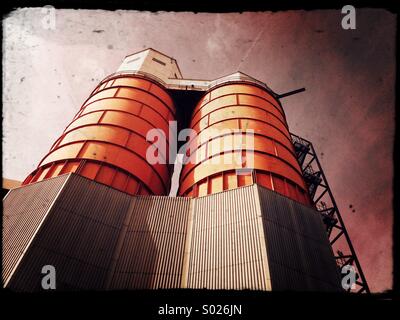 Edificio del fungo della rotaia, Avonmouth, Bristol Foto Stock