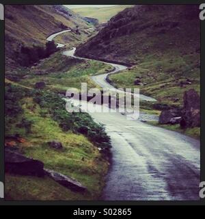 Honister Pass Lake District Cumbria Foto Stock