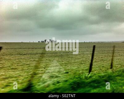 Stonehenge, England, Regno Unito Foto Stock