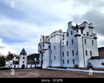 Blair Atholl Castle Foto Stock