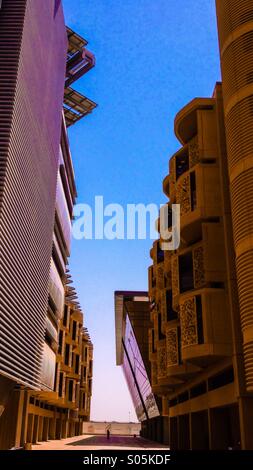 Masdar City ad Abu Dhabi Foto Stock