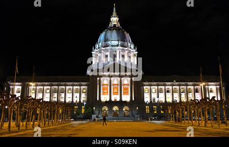 La città di San Francisco Hall Foto Stock
