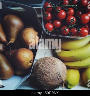 La frutta e la verdura fresca Foto Stock
