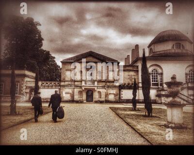 Chiswick House e giardini, London Borough di Hounslow, West London, England, Regno Unito, Europa Foto Stock