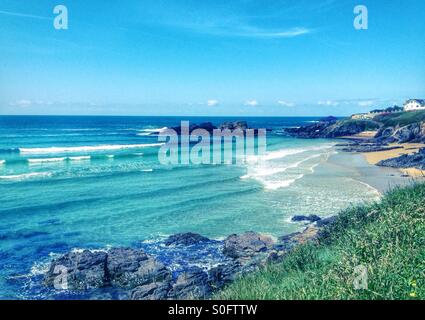 Spiaggia di Tapia de Casariego, Asturias - Spagna Foto Stock