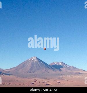 Una mongolfiera per visualizzare Foto Stock