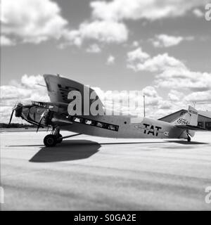 Ford Tri-Motor aereo. Aeroplani storici. Foto Stock