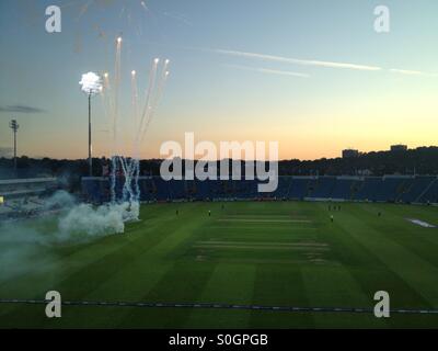 Headingly T20 Cricket Foto Stock