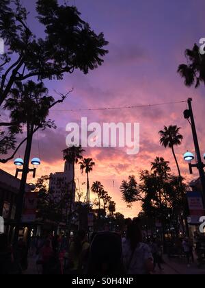 Third Street Promenade Foto Stock