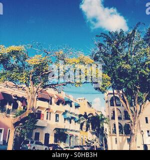 La vecchia San Juan, Puerto Rico Foto Stock