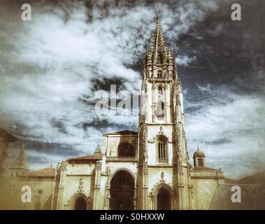 Nella Cattedrale di Oviedo, Asturias, Spagna Foto Stock