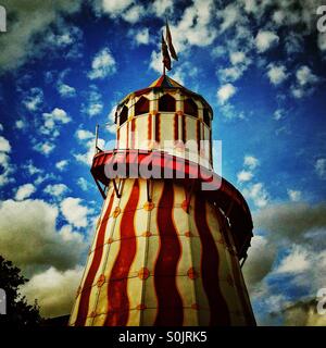 Helter Skelter ride England Regno Unito Foto Stock