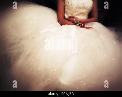 Sposa abiti da sposa Foto Stock