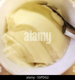 Semi di soia Semi di crema dessert Tau Fu Fa Foto Stock