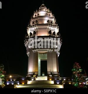 Cambogia indipendenza monumento Foto Stock