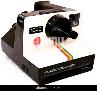 Polaroid fotocamera istantanea Foto Stock