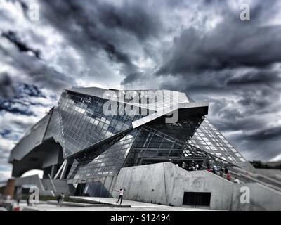 Museo Musée des Confluences di Lione in Francia. Foto Stock