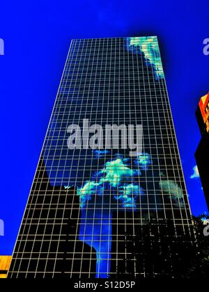 Il centro di Calgary Foto Stock