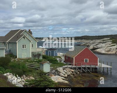 Peggy's Cove, Nova Scotia Foto Stock