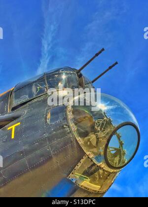 Ogiva di WW II Langcaster Bomber Foto Stock