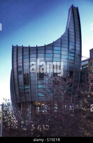 Architettura moderna sul SAIT campus a Calgary, Canada. Foto Stock