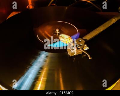 Highend giradischi vinile riproduzione Foto stock - Alamy