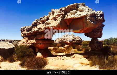 Bellissimi paesaggi del deserto del western cape regione del Sud Africa. Foto Stock