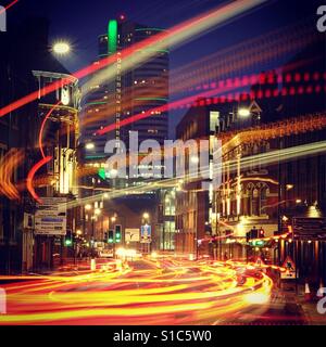 La città di Leeds, West Yorkshire, Inghilterra. Foto Stock