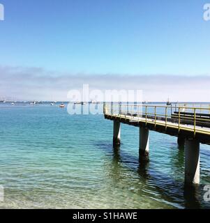 Porto San Luis Harbour, Avila Beach, California Foto Stock