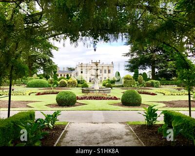 Brodsworth Hall di Doncaster, nello Yorkshire, Regno Unito Foto Stock