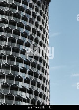 Close up del Duo Residences, Singapore Foto Stock