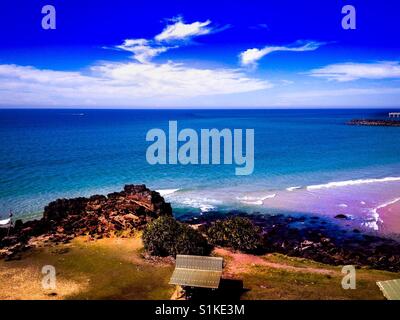Burleigh capi, Gold Coast, Queensland, Australia Foto Stock