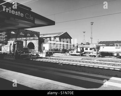 Trieste Stazione Centrale Foto Stock