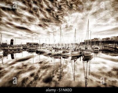 Marina di Ramsgate Foto Stock