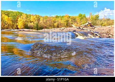 Sette sorelle cade Foto Stock