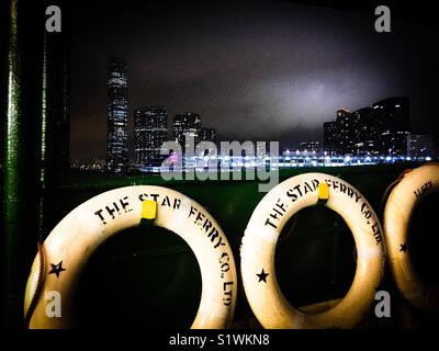 Il Traghetto stellata di Hong Kong Foto Stock