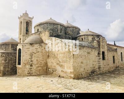 Agia Paraskevi chiesa bizantina, Geroskipou, Cipro Foto Stock