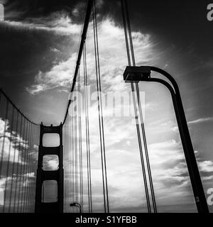 Golden Gate Bridge di San Francisco, California, Stati Uniti d'America Foto Stock