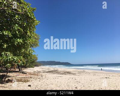 Santa Teresa beach in Costa Rica Foto Stock