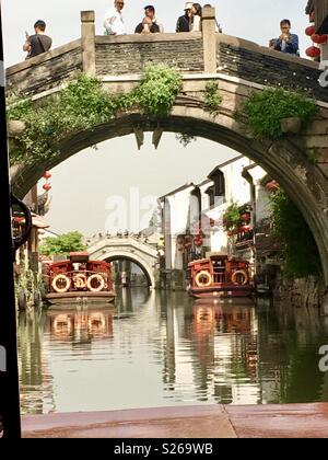 Suzhou river cruise Foto Stock