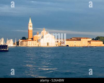 Preso da St Marks Isola di Venezia. Foto Stock