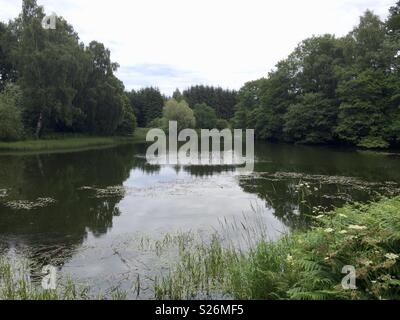 Chillingham Castle Foto Stock