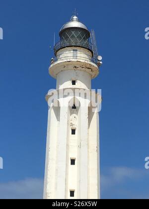 Faro di Capo Trafalgar, Costa de la Luz, Spagna Foto Stock