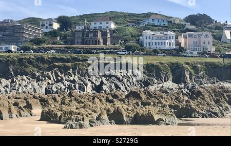 Woolacombe sands Foto Stock