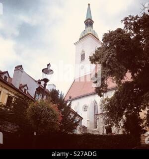 Chiesa mews Foto Stock