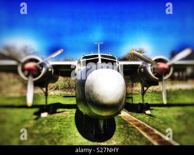 Caccia Percival T.1 aeromobile, nel Norfolk e nel Suffolk Aviation Museum, Flixton, Suffolk, Inghilterra. Foto Stock