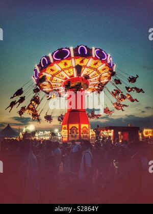 Sky Flyer a Lovebox festival Festival, Gunnersbury Park, Londra Foto Stock